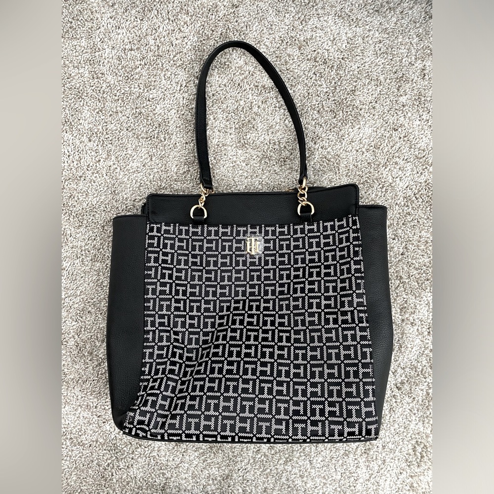 Tommy Hilfiger Large Tote Shoulder Bag
